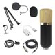 thumbnail image 3 of BM800 condenser microphone set computer recording anti-pop round net standard gold, 3 of 4