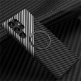 thumbnail image 3 of Funda magnética de fibra de carbono de lujo para Magsafe Samsung S22 Ultra S21 S23 S24 Plus S22ultra S22Plus S23 + S24 + cubierta mate, 3 of 5