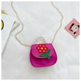 thumbnail image 1 of Little Girls' Cute Rabbit Crossbody Purse Small Bow Shoulder Bag Handbag for Kids - Rose Red,Floret, 1 of 9