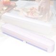 thumbnail image 4 of Cling Wrap Cutter, Distributeur de Film Plastique ABS Réglable Blanc Conservateur Film Cutter Plastique Réutilisable pour les Cuisines pour Restaurant, 4 of 8