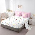 thumbnail image 5 of Feelyou Chic Monogrammed P Twin Bedding Sets 7-Piece, Glitter Sequin Print Bedding Comforter Set, Teens Kids Girls Women Reversible Sheet Sets, Lightweight Room Decor, 5 of 8
