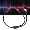 thumbnail image 3 of Tebru JORINDO 5‑Pin XLR Female To Double 3‑Pin XLR Male Cable Y Splitter Audio Adapter Cable 0.5 M,XLR Audio Adapter Cable,XLR Female To Double XLR Male Cable, 3 of 8