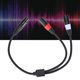 thumbnail image 4 of Cable Masculino de 5 Pines XLR A DOBLE DE 3 PINES XLR, CABLE DE COBRE SIN OXÍGENO DE AUDIO XLR Splitter., 4 of 7