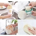 thumbnail image 3 of 4-Pack Natural Loofah Kitchen Sponge Set – Eco-Friendly, Biodegradable Dish Sponges for Efficient Cleaning TIKA, 3 of 9