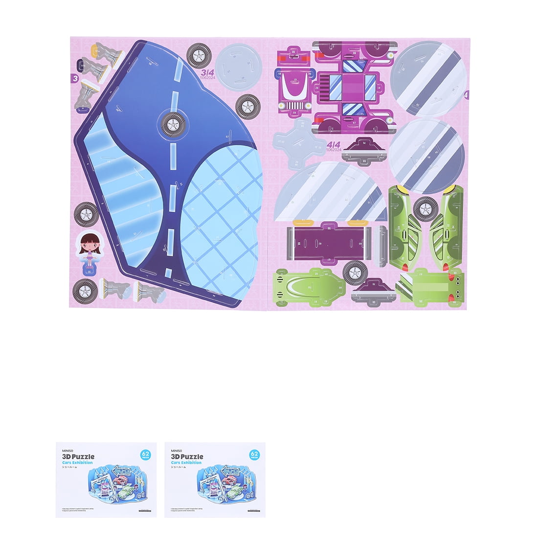 miniso 3d puzzle castle