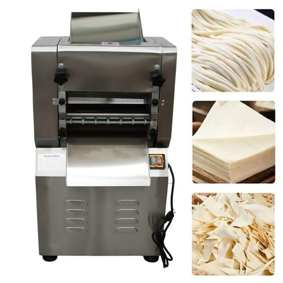 Commercial Noodle Makers Electric Pasta Pressing Machine with 1.5mm Square Cutter Head