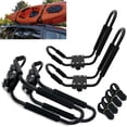 thumbnail image 1 of 2 Pairs Kayak Carrier Racks, Universal Cars Kayak Canoe Roof Rack for SUV, Jeeps, 1 of 9