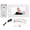 Silver, variant on 7 Inch Screen Smart Video Intercom System Wired Video Doorbell Camera Kits with Infrared Night Vision for Secure Home Office Entry Control, Silver US Plug (7 inches / 17.8 cm)