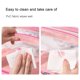 thumbnail image 3 of Neceser de PVC para cosméticos neceser de doble capa resistente al agua organizador de maquillaje regalo (rosa) Likrtyny Cuidado Belleza, 3 of 5
