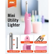 M-K Windproof Refillable Candle and BBQ Lighter Multipack (5PC)