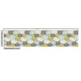 thumbnail image 3 of Ambesonne Floral Fabric by the Yard Upholstery, Colorful Bindweeds Pattern, 2 Yards, Pale Earth Yellow Grey, 3 of 5