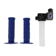 thumbnail image 1 of Unique Bargains 7/8" 22mm 15/16" 24mm Kit de Cubierta de Empuñaduras para Motocicleta Antideslizante de Goma para Manillar de Motocicleta Scooter Bicicleta ATV Azul Profundo 1 Juego, 1 of 1