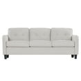 thumbnail image 2 of Aukfa 3 Piece Sectional Sofa Set for Living Room, Upholstered Modular Couch with 3-Seat Sofa, Loveseat & Accent Chair, Comfortable Furniture Set for Home/Apartment, Beige, 2 of 8