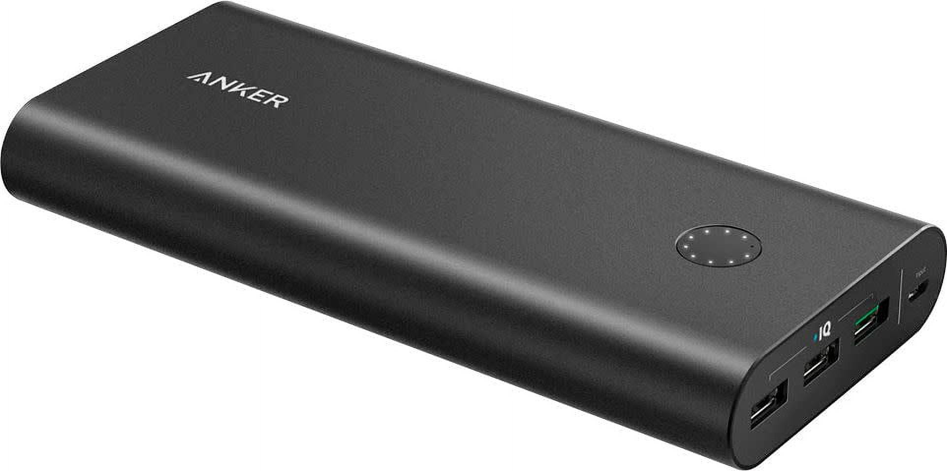 Anker PowerCore 26800 Portable Charger, 26800mAh External Battery with Dual Input Port and 3 USB Output Port - Walmart.com Anker PowerCore 26800 Portable Charger, 26800mAh External Battery with Dual Input Port and 3 USB Output Port - Walmart.com