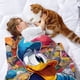 thumbnail image 2 of Pato Donald Marinero anti-pilling, suave, ligera, esponjosa y acogedora de lujo para hogar y cocina – Perfecta para niños y adultos,180X120cm, 2 of 6