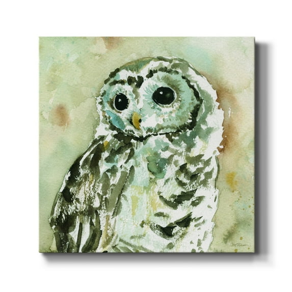 Woodland Owl-Premium Gallery Wrapped Canvas - Ready to Hang