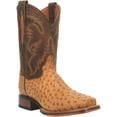 thumbnail image 2 of Dan Post Boots Mens Kershaw Ostrich Embroidered Square Toe Pull On Cowboy, 2 of 5