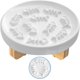 thumbnail image 1 of Raised Cat Dog Slow Feeder Bowl with Stand, Ceramic Elevated Slow Feed Cat Bowls, Pet Bowl, 3' High, 8.5' Wide, 1 of 4