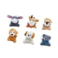 thumbnail image 4 of 6 piezas mini animales peluche juguete pellintos llaves de animales holdiay accesorios encantadores de felpa juguetes para el presente de vacaciones, 4 of 8