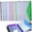 Horizontal, variant on 11-Hole Expanding File Pockets Assorted Colors, Expandable File Folder, Letter Size Document Pouch Top Loading Organizer for School Home Office