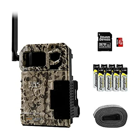 SPYPOINT Link-Micro-LTE Premium Pack Cellular Trail Camera Including 8 ...