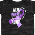 thumbnail image 4 of Inktastic I Wear Purple for My Aunt Lupus Awareness Boys or Girls Baby Bodysuit, 4 of 5
