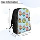 thumbnail image 4 of Fotbe Cute Cartoon Owls 3 Mochila de Viaje para Laptop, Mochila Ejecutiva Delgada y Resistente 15.6", 4 of 8