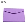 thumbnail image 3 of Unique Bargains Blank Small Items Storage Card Holder Mini Envelopes, Purple 60 Pack, 3 of 6