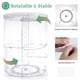 thumbnail image 4 of Organizador de maquillaje seinlife, giratorio 360 grados, ajustable, transparente, 4 of 8
