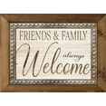 thumbnail image 2 of Jacobs, Cindy 32x25 White Modern Wood Framed Museum Art Print Titled - Friends and Family Always Welcome, 2 of 4