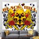 thumbnail image 2 of Tapestry Black Hill con forma de esqueleto de Halloween para pared, 150 x 100 cm, 2 of 2