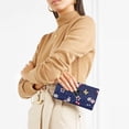thumbnail image 2 of Women's Wallet - Slim Leather ID Credit Card Holder Long Wallet with 12 Card Slots Purse, 2 of 7