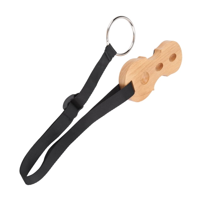 Cello Fixing Plate, Streamlined Design Thick Belt Cello Endpins Anti-Slip Belt For Chair Legs For Adult Player Wood Color