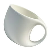 Crescent Latte Cup Espresso Concentrate Home Supply Ceramic Restaurant Office Ground Coffee Glass Cups Lovers