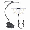 thumbnail image 1 of Lámpara de Atril 51 LED, Plegable, Recargable y con Clip, Piano Profesional Portátil 4 Colores 3 Niveles Brillo., 1 of 5