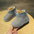 thumbnail image 4 of Children's Snow Boots New Winter Plus Velvet Warm Cotton Shoes Baby Snow Boots Children's Cotton Boots (black,25), 4 of 6