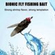 thumbnail image 2 of ZHAOCHENG Cebos para pesca con mosca biónicos, 20 unidades, 2024, nuevos anzuelos para moscas, cebos blandos, atrayentes para peces, equipo de pesca, L 16 mm, amarillo, 2 of 4
