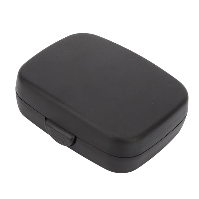 CAJA DE ALMACENAMIENTO PORTÁTIL DURADERA DEL CASO NEGRO DEL ABS DE LA CAPACIDAD GRANDE, Conveniente para Varias Marcas
