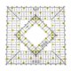 thumbnail image 2 of Herramienta de regla de Patchwork perfecl Plantillas para acolchar, 2 of 8