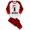 Red, variant on Christmas Family Pajamas 2025 # Family Home Furnishings ( Baby'sEdition) Feeling Christmas Pajamas Girls for Feeling Boys for Matching Red S