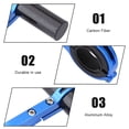 thumbnail image 4 of Jadeshay Soporte de Doble Manillar para Bicicleta, Soporte de Montaje de extensión para Bicicleta, luz, Linterna, velocímetro(Azul), 4 of 5