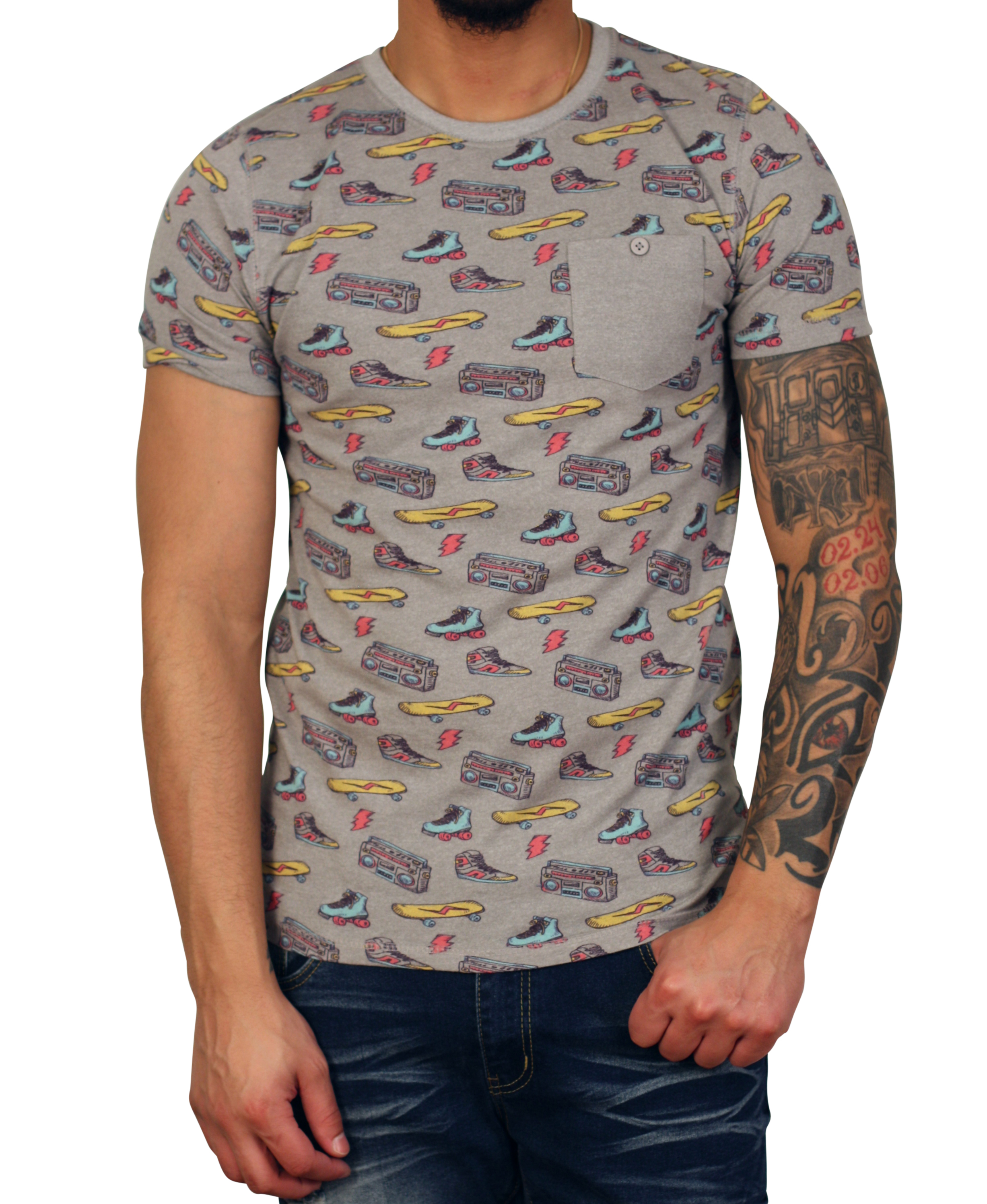 Alpha Beta Clothing ALPHA BETA 80's Retro Tee