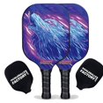 thumbnail image 1 of Pickleball Factory PB0001-5-C Pickleball Paddle Set, Carbonfiber Graphite, 1 of 1