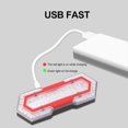 thumbnail image 1 of Luz trasera para bicicleta BuyWeek con luz de advertencia y mayor durabilidad 10,8*3,8 cm 800 mah, 1 of 14