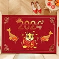 Exclusive Savings, Happy New Year Door Mat, 2024 Chinese Year of the