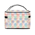thumbnail image 3 of General Checker Plaid Travel Makeup Bag, 3 of 4