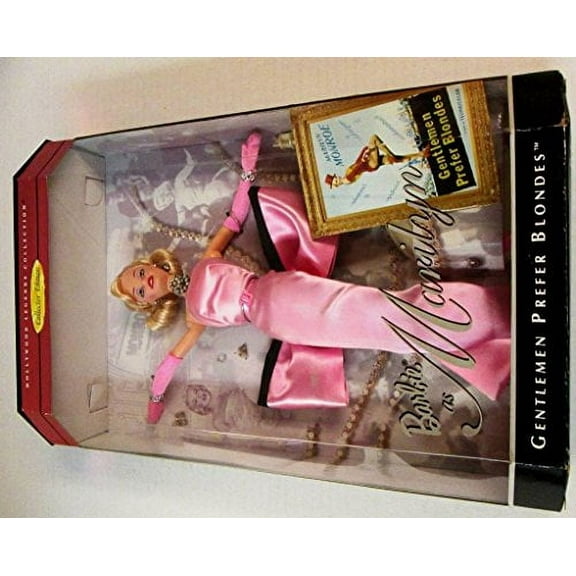 Barbie Doll as Marilyn Monroe in the Pink Dress from Gentlemen Prefer Blondes