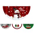thumbnail image 4 of Christmas Flag Outdoor Bunting Flags Christmas Half Fan Flag Banner for Outdoor Christmas Party Garden Patio Decoration, 4 of 6