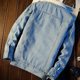 thumbnail image 2 of Ropa popular coreana Invierno 2024 Chaquetas vaqueras Hombre Nuevo en abrigo vaquero para hombre Prendas de abrigo vintage Estética Elática Corea Lxury, 2 of 5