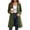 Sweatshirt103-Green, variant on LEKWK Zip up Hoodie Women Lightweight Long Sleeve Athletic Jacket Drawstring Sweatshirt with Pockets Fall Winter Casual Outwear Gray L